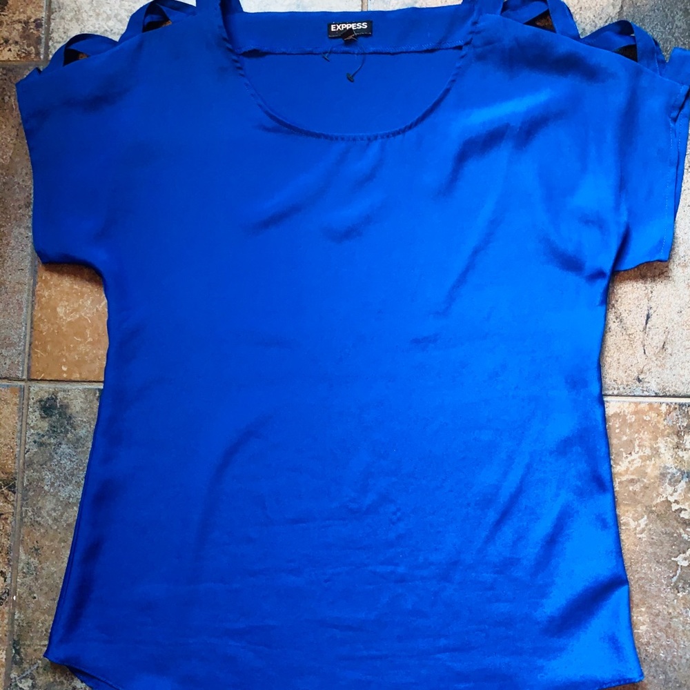 Express Blue Top